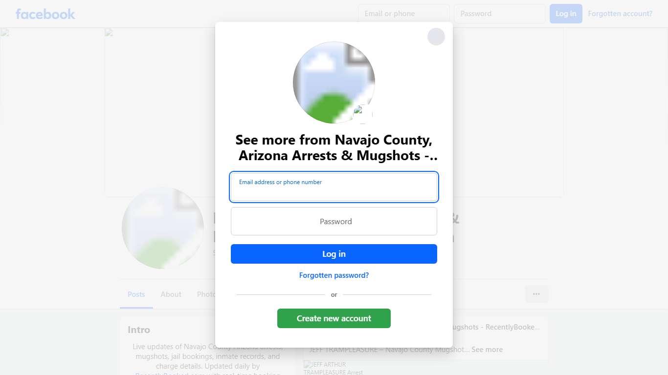 Navajo County, Arizona Arrests & Mugshots - RecentlyBooked.com Facebook